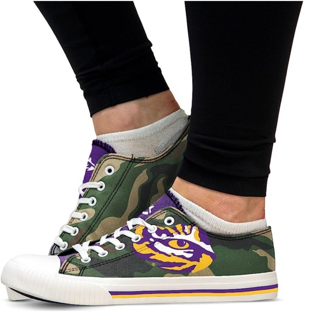 Foco LSU Camo Sneakers